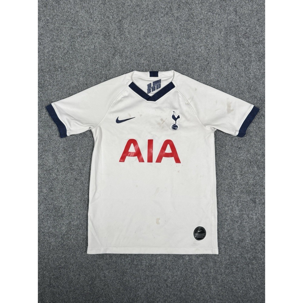Nike Tottenham 19/20 Home Football Shirt Youth Medium White Soccer Jersey